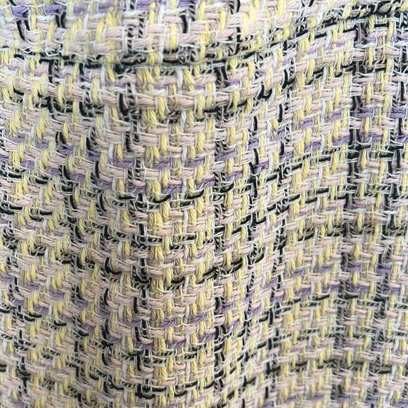 Plaid Knit Mini Skirt - Picture 2 of 6